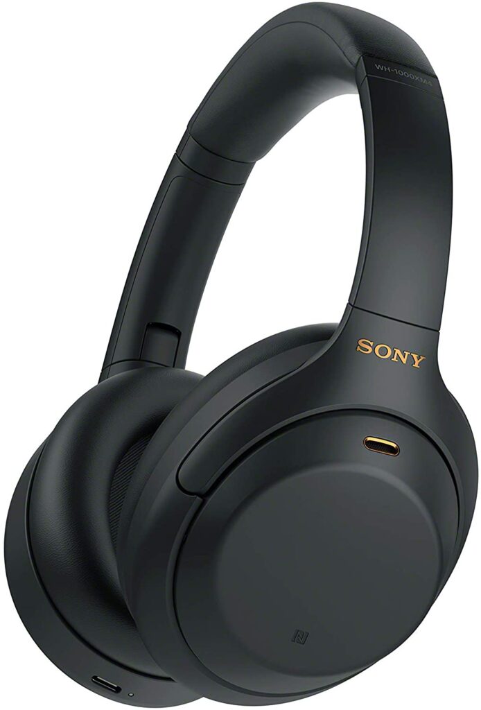 sony wh-1000xm4 on ear headphone
